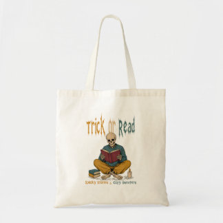 Halloween Reading Book Lover Tote Bag