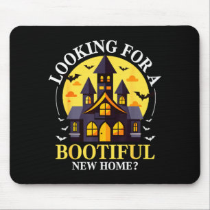 Halloween Real Estate Agent Funny Realtor Bootiful Mouse Pad