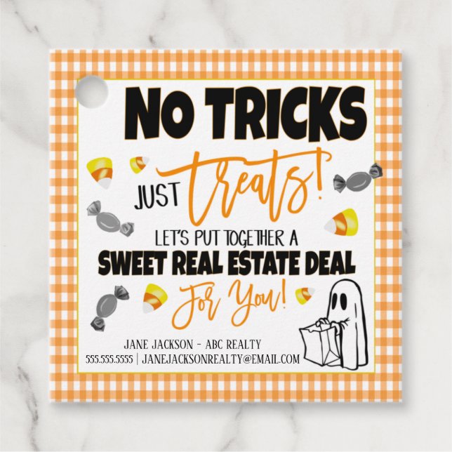 Halloween Realtor Gift Tag (Front)