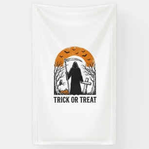 Halloween Reaper Trick Or Treat Vintage Spooky_1 Banner