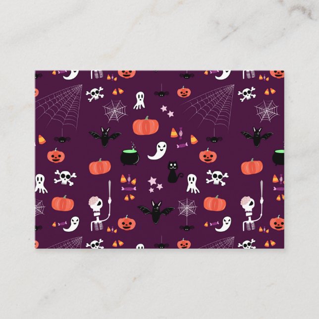 Halloween Referral Card (Front)