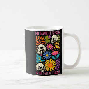 Halloween Retro My Favorite Season Is The Fall Of Coffee Mug