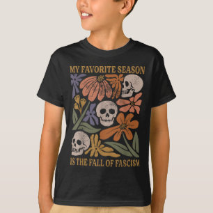 Halloween Retro My Favourite Season Is The Fall Of T-Shirt