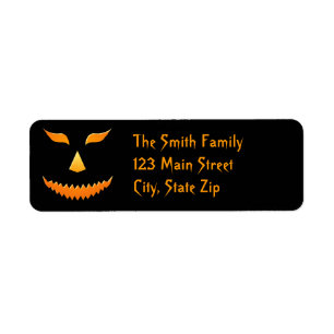 Halloween Return Address Labels