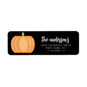 Halloween Return Address Labels