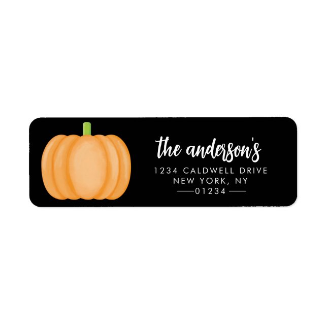 Halloween Return Address Labels (Front)