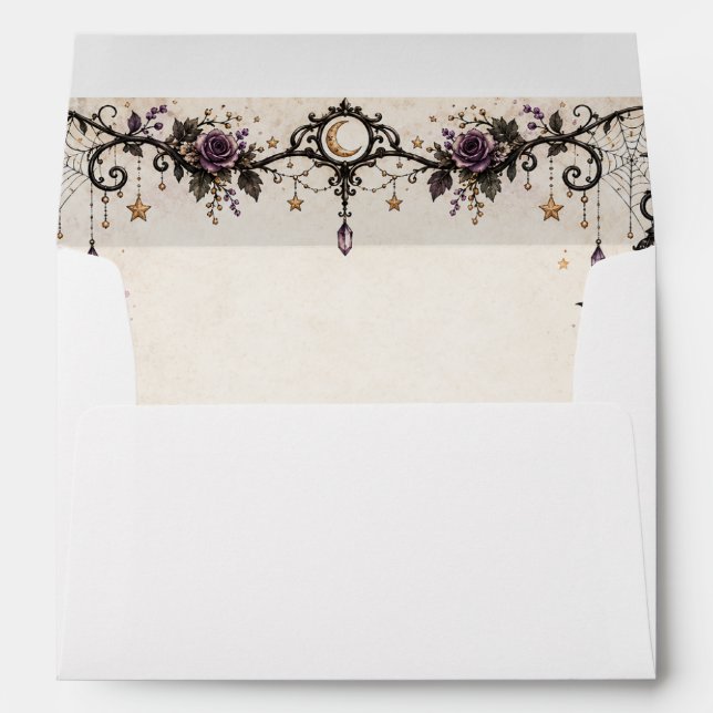 Halloween Return Address on Back Flap Envelope (Back (Bottom))