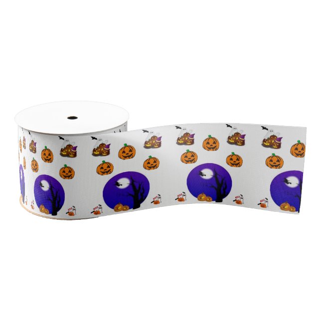 Halloween Ribbon Grosgrain Ribbon (Spool)