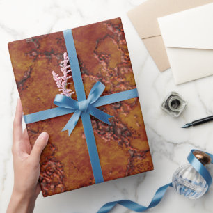 Halloween Rough Stone Wrapping Paper