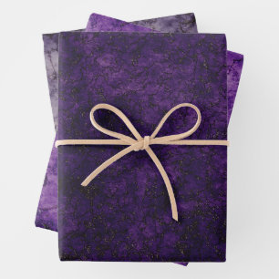 Halloween Rough Stone Wrapping Paper Sheet