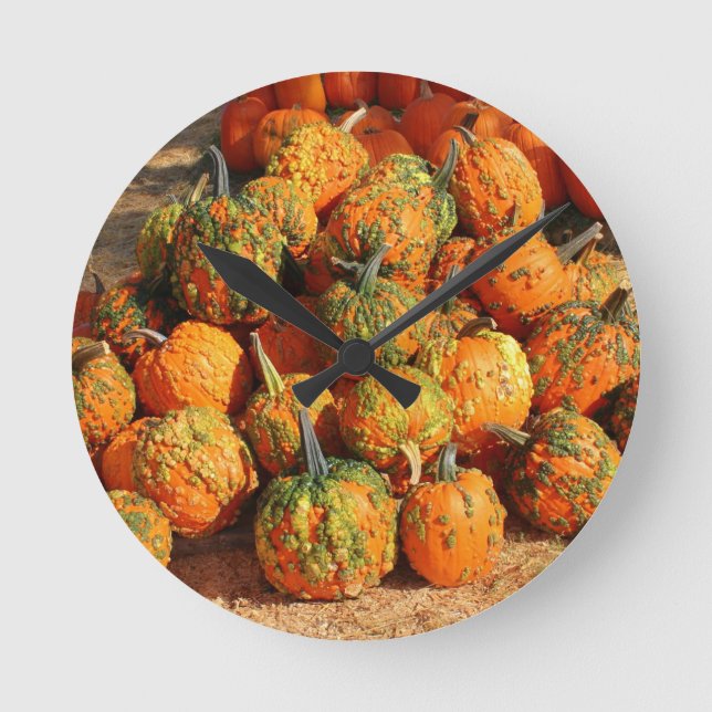 Halloween Round Clock (Front)