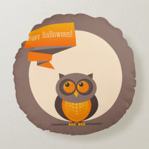 Halloween Round Pillow