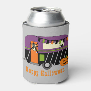 Halloween RV Camper  Can Cooler
