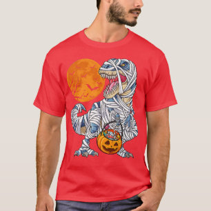 Halloween s for Boys Men Dinosaur T re Mummy Pumpk T-Shirt