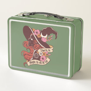 Halloween’s there is magic in all of us metal lunch box