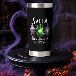 Halloween Salem Apothecary Potions Tonics Elixirs Insulated Tumbler