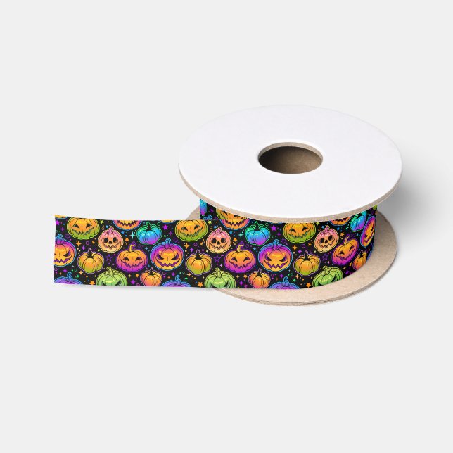 Halloween Satin Ribbon (Spool)