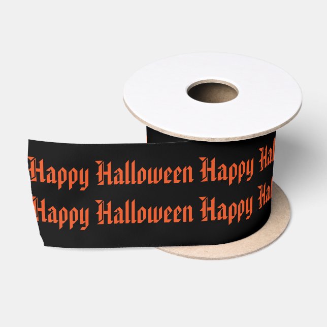 Halloween Satin Ribbon (Spool)