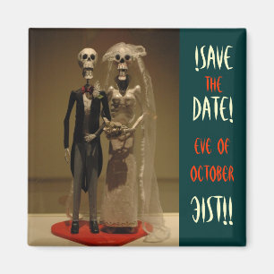 Halloween Save the DATE Magnet