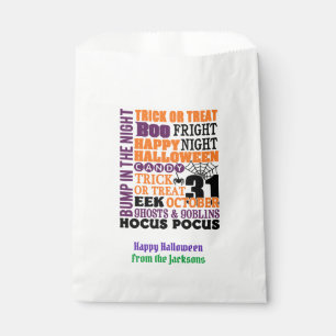 Halloween Sayings Goodie Bag