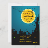 Halloween Scare Invitation