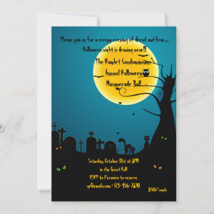 Halloween Scare Invitation