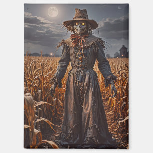 Halloween Scarecrow Magnet