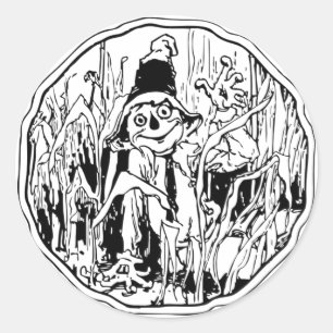 Halloween Scarecrow Sticker
