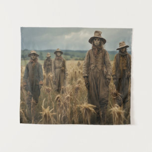 Halloween Scarecrow Tapestry