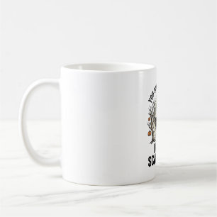 Halloween Scaredy Cat Vintage Engraving Shirt Desi Coffee Mug