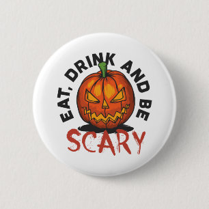 Halloween Scary 6 Cm Round Badge