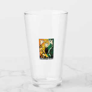 Halloween Scary Black Owl Ghosts Graveyard_1 Glass