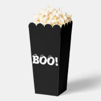 Halloween Scary Boo! eyeballs black white treats