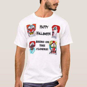 HALLOWEEN SCARY CLOWNS tee
