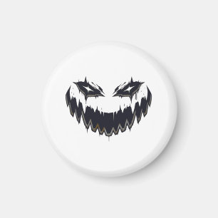 Halloween Scary Evil Pumpkin Funny Pumpkin Head Cl Magnet