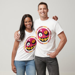 Halloween Scary Face T-Shirt