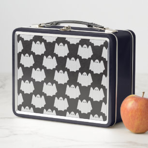 Halloween, Scary Ghost, Trick Or Treat, Boo Metal Lunch Box