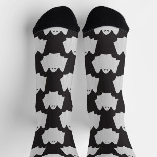 Halloween, Scary Ghost, Trick Or Treat, Boo Socks
