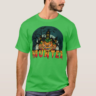 Halloween Scary Haunted Theme House Haunter T-Shirt