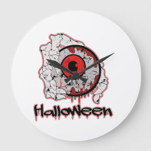 Halloween - Scary Large Clock