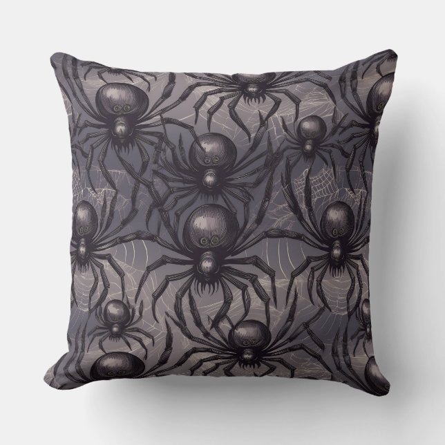 Halloween scary monsters cushion (Front)