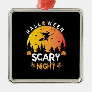 Halloween Scary Night Birthday Metal Tree Decoration
