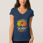 Halloween Scary Night Birthday T-Shirt<br><div class="desc">Halloween Scary Night Birthday</div>
