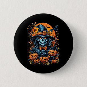 Halloween Scary Night Halloween Costume 6 Cm Round Badge