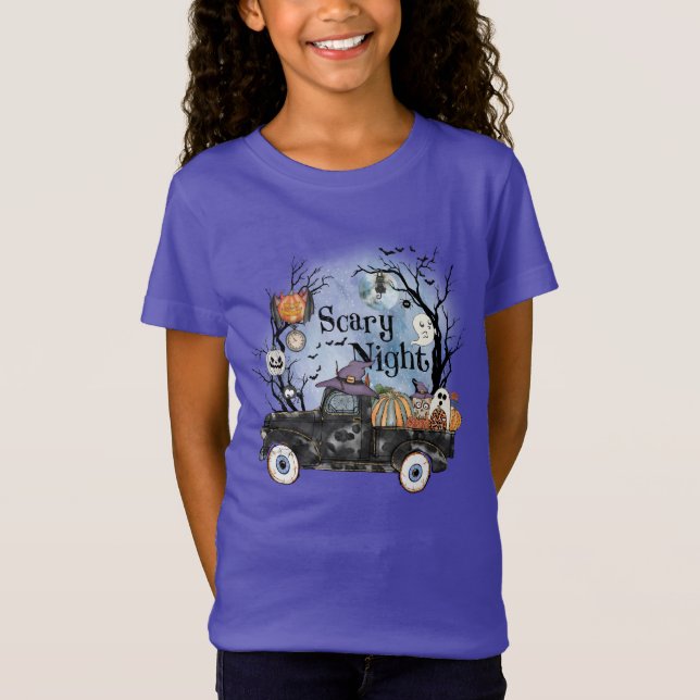 Halloween Scary Night T-Shirt (Front)