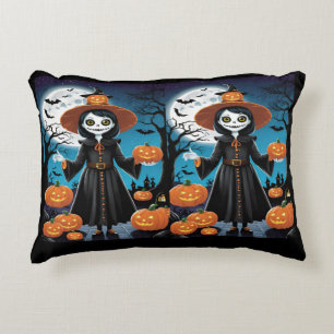 Halloween Scary scarecrow Decorative Cushion