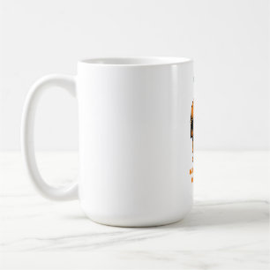 Halloween Scary Skull Pumpkin Coffee Mug
