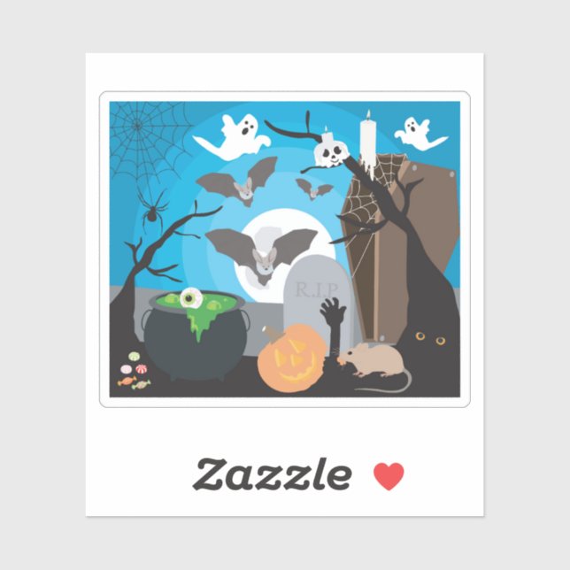 Halloween Scene (Sheet)