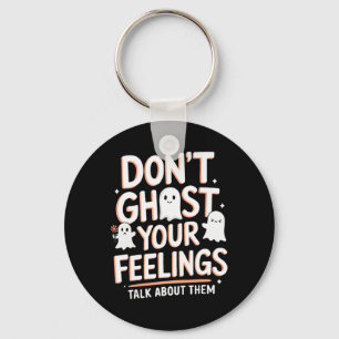 Halloween School Counsellor Don't Ghost Your Feeli Key Ring