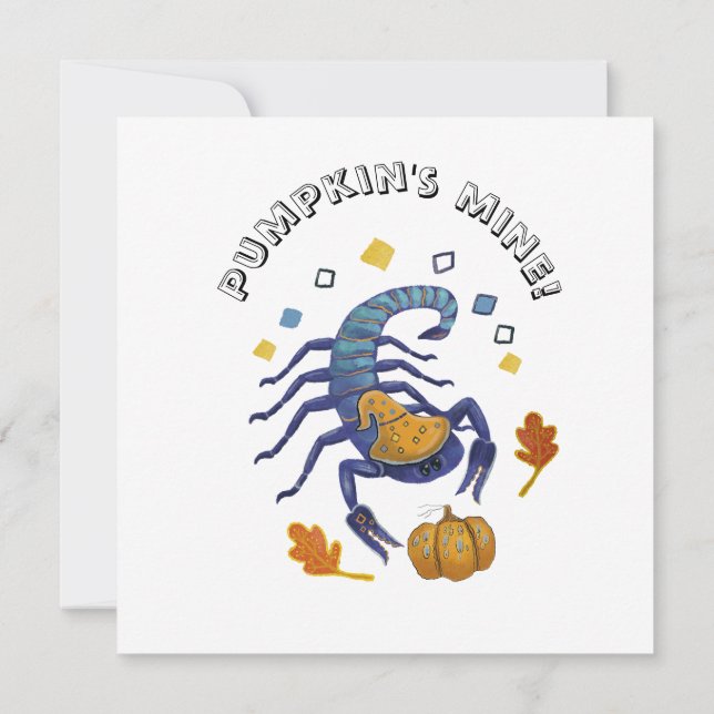Halloween scorpion (Back)